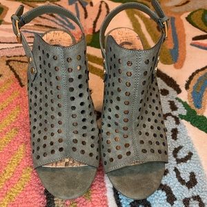 G By Guess Heels: Navy Green